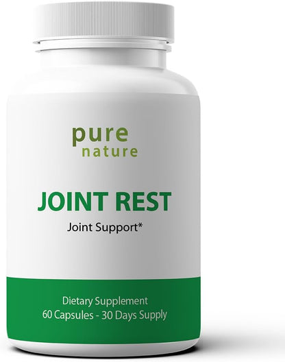 PureNature Joint Rest - Joint Support Supplement with Glucosamine, Chondroitin, Boswellia, MSM