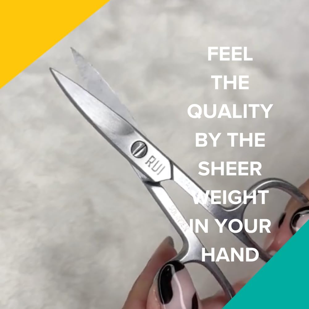 Rui Smiths Pro Precision Stainless Steel Pedicure Trimmer Cutter with Micro-Serrated, Anti-Skid