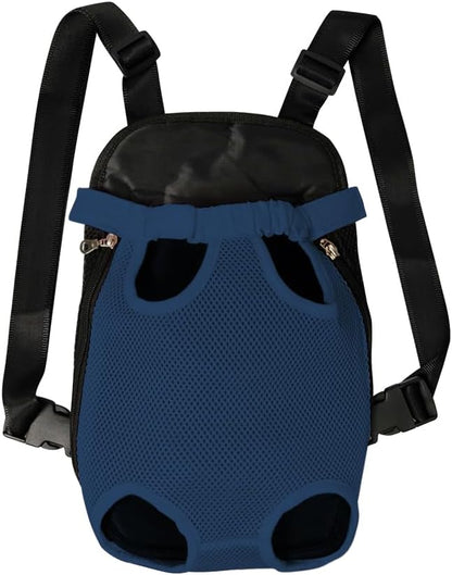 FEimaX Dog Carrier Backpack Pet Legs Out Front Cat Travel Bag, Adjustable Puppy Backpacks Carriers