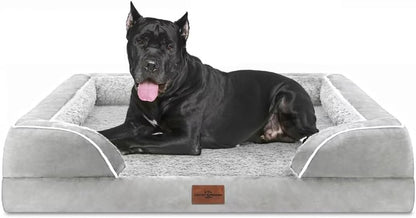 Comfort Expression XXL Orthopedic Foam Dog Bed for Extra Large Dogs, Waterproof Orthopedic Dog