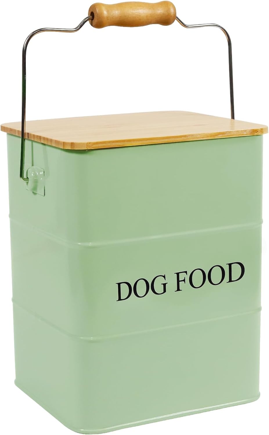Dog Food storage container Dog Treats Jar,5~6 lb Metal food treats tin for Dog, pet snacks