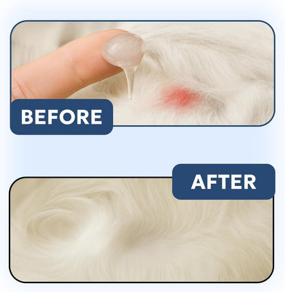 Forticept Clear Butter Dog Hot Spot Treatment Hydro Gel, Heals Dog Wound, Helps with Skin Yeast