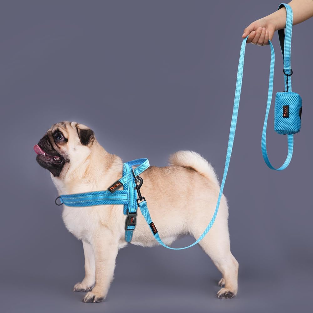 Didog No Pull Dog Harness with Soft Mesh Padded,Reflective & Quick Fit Light Weight Dog Strap Vest