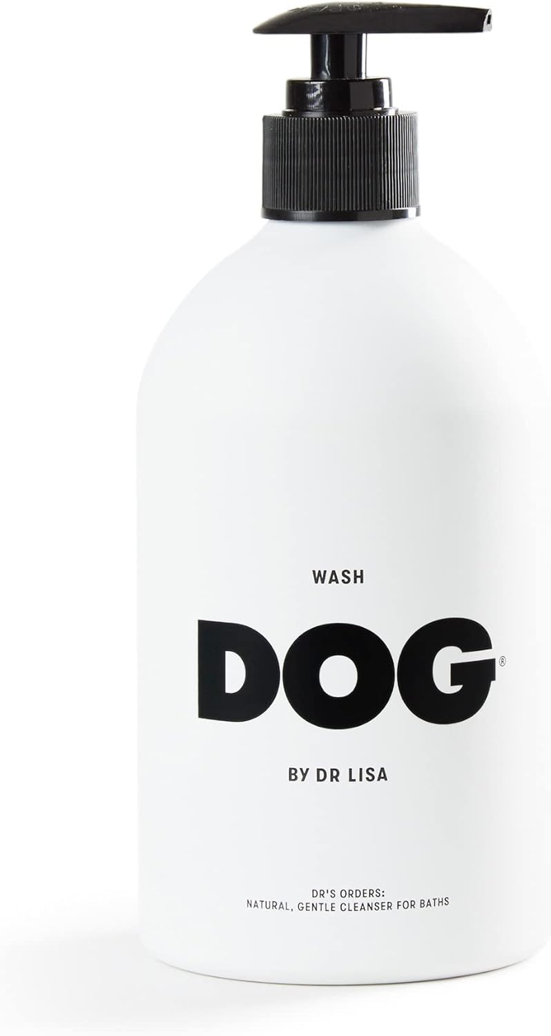 DOG by Dr. Lisa - Wash - Natural Dog Gentle Cleanser - for Baths, Showers - Plant-Based Essential