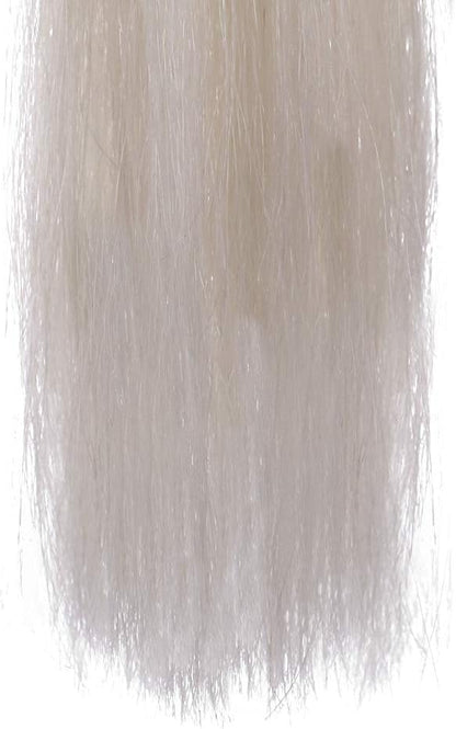 Horse Tail Extensions with Braided Horsehair Loop, Blunt Cut Bottom, 28-30 inches Long and 3/8 lb