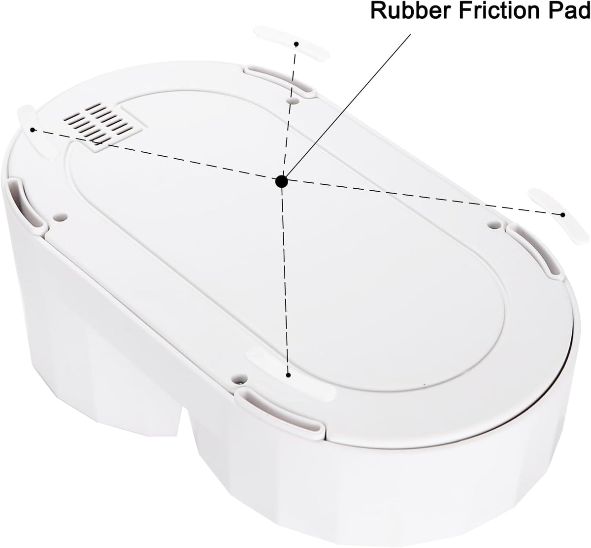 RIZZARI Pet Water Bowl Dispenser: 4L Automatic Stainless Steel Gravity Feeder - Large Capacity