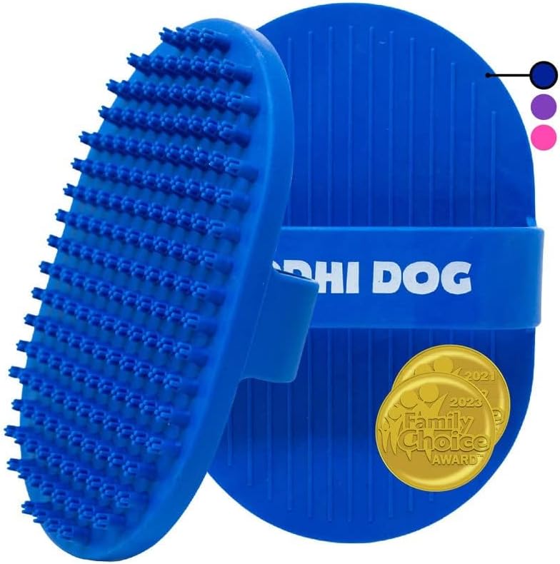 Bodhi Dog Shampoo Brush - Pet Grooming & Bath Supplies for Dogs and Cats - Bath Brush for Long &