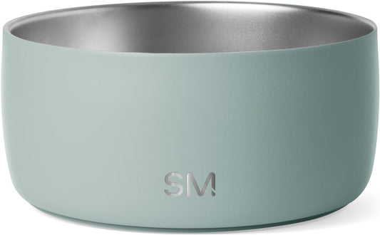Simple Modern Stainless Steel Pet Water Bowl for Dogs & Cats | Insulated Stainless Steel Food Bowls