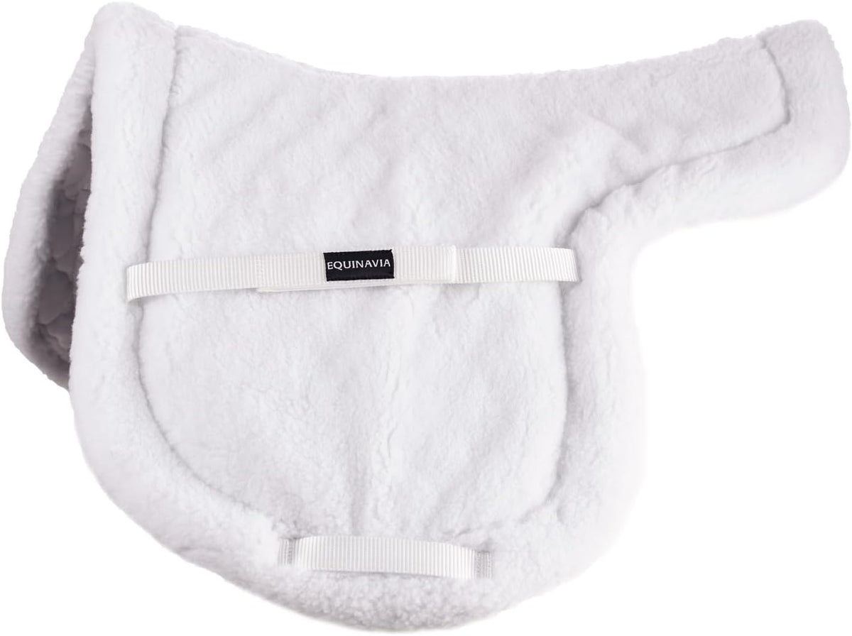 Equinavia Eidsvoll Close Contact English Saddle Pad | Horse Saddle Pad with Shock Absorbing Fleece