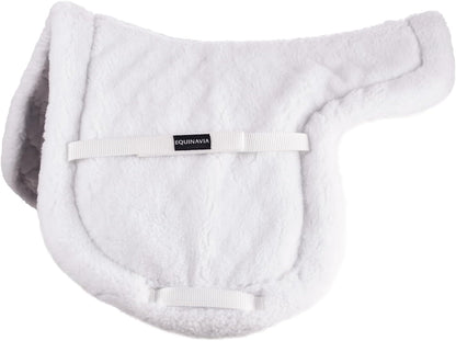 Equinavia Eidsvoll Close Contact English Saddle Pad | Horse Saddle Pad with Shock Absorbing Fleece