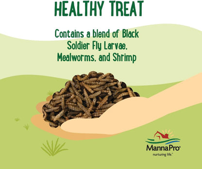 Manna Pro Farmhouse Favorites Critter Combo Crunch Poultry Treat - Protein Poultry Treat