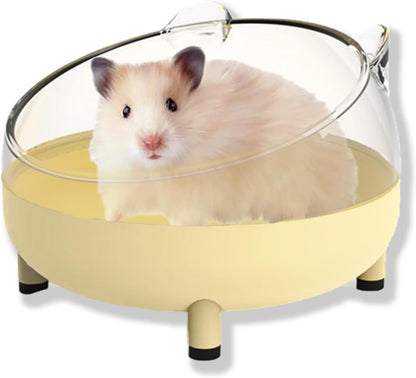 Meow&Woof Hamster Sand Bath Container, Large Sandbox Toilet Gerbil Batheoom, Tiny Chinchilla Dust