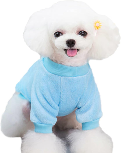 Jecikelon Pet Dog Clothes Dog Sweater Soft Thickening Warm Pup Dogs Shirt Winter Puppy Sweater for