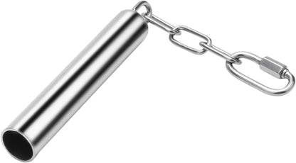 Stainless Steel Bell Toy Bird Cage Hanging Bite Toy for Parrot Parakeet Budgie Cockatiel Conure