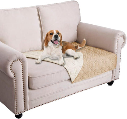 Ameritex Waterproof Dog Bed Cover Pet Blanket for Furniture Bed Couch Sofa Reversible