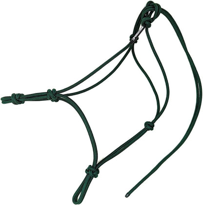 Horse Rope Training Halter - 4 Knot 1/4" Stiff Halter Cord - Used by Famous Trainers Multiple Sizes
