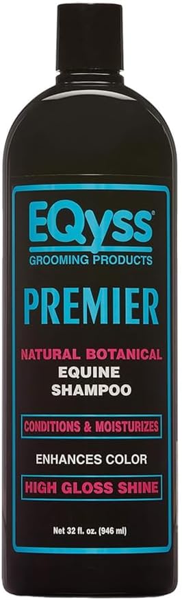 EQyss Premier Equine Horse Shampoo - Conditions and Moisturizes Coat, Enhances Color, Promotes