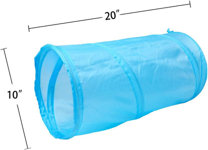 iCAGY Cat Tunnel for Indoor Cats Interactive, Rabbit Tunnel Toys, Pet Toys Play Tunnels for Cats
