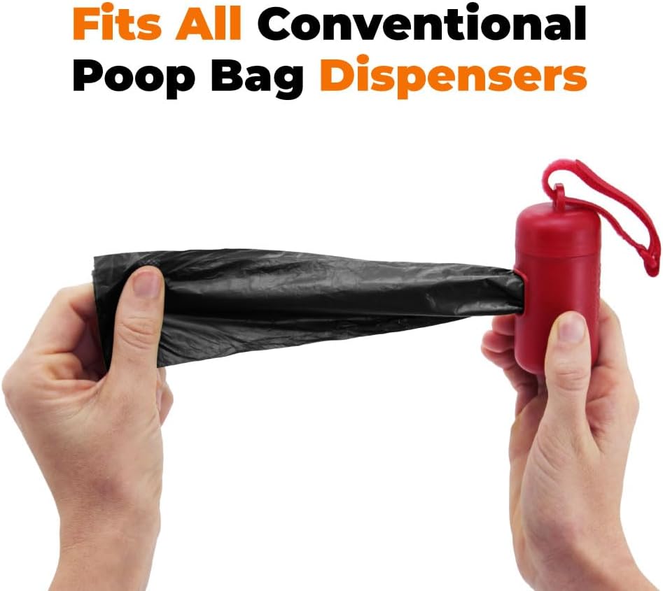 Best Pet Supplies Poop Bags for Dogs, 50% Post-Consumer Recycled Content dog waste bags on rolls