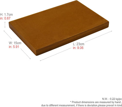 Oirlv Solid Wood Small Jewelry Tray Trade Showcase Countertop Jewelry Display Trays Rectangle