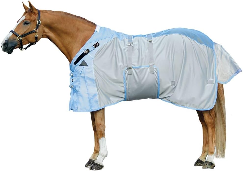 Schneiders Adjusta-Fit Mosquito Mesh Hybrid II Horse Fly Sheets | Ultimate Insect & UV Protection
