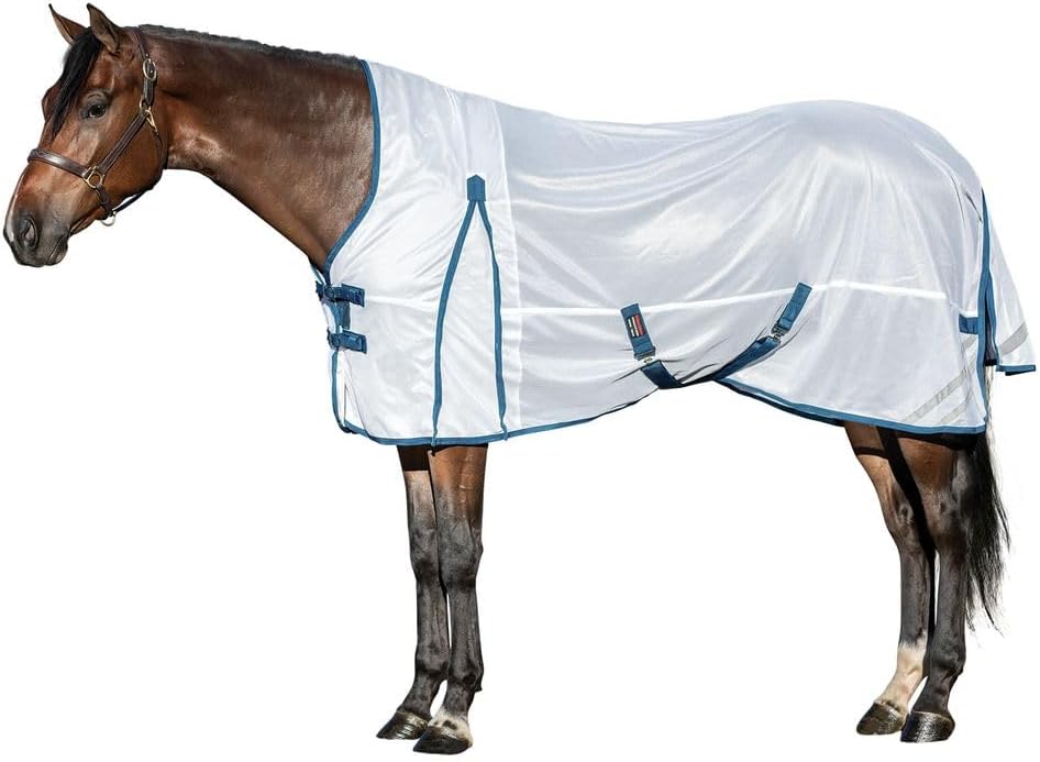 Schneiders Soft Interlock Mesh II Horse Fly Sheets | Superior UV & Insect Protection | Versatile