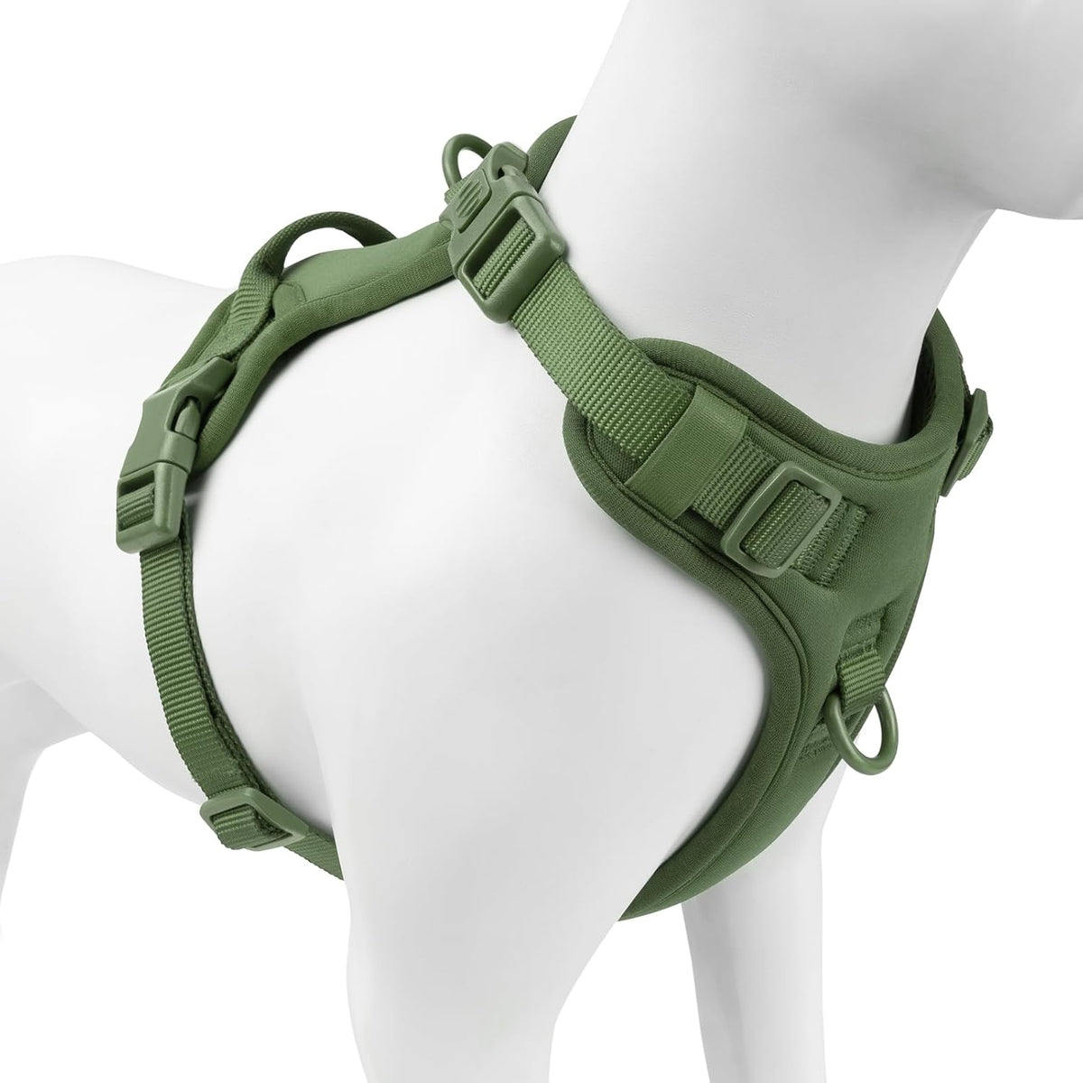 No Pull Dog Harness, Puppy Vest with Front Clip for Small Medium Large Sized Cute Dog (Misty