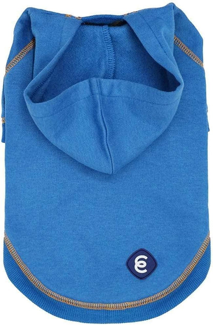 Blueberry Pet Essentials Hoodie – 10″ Cotton‑Blend Sweatshirt with Hood, Alaskan Blue