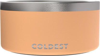 Coldest Dog Bowl - Anti Rust Metal, Non Slip, 3 Layers Insulated Stainless Steel Dog Bowls - Spill