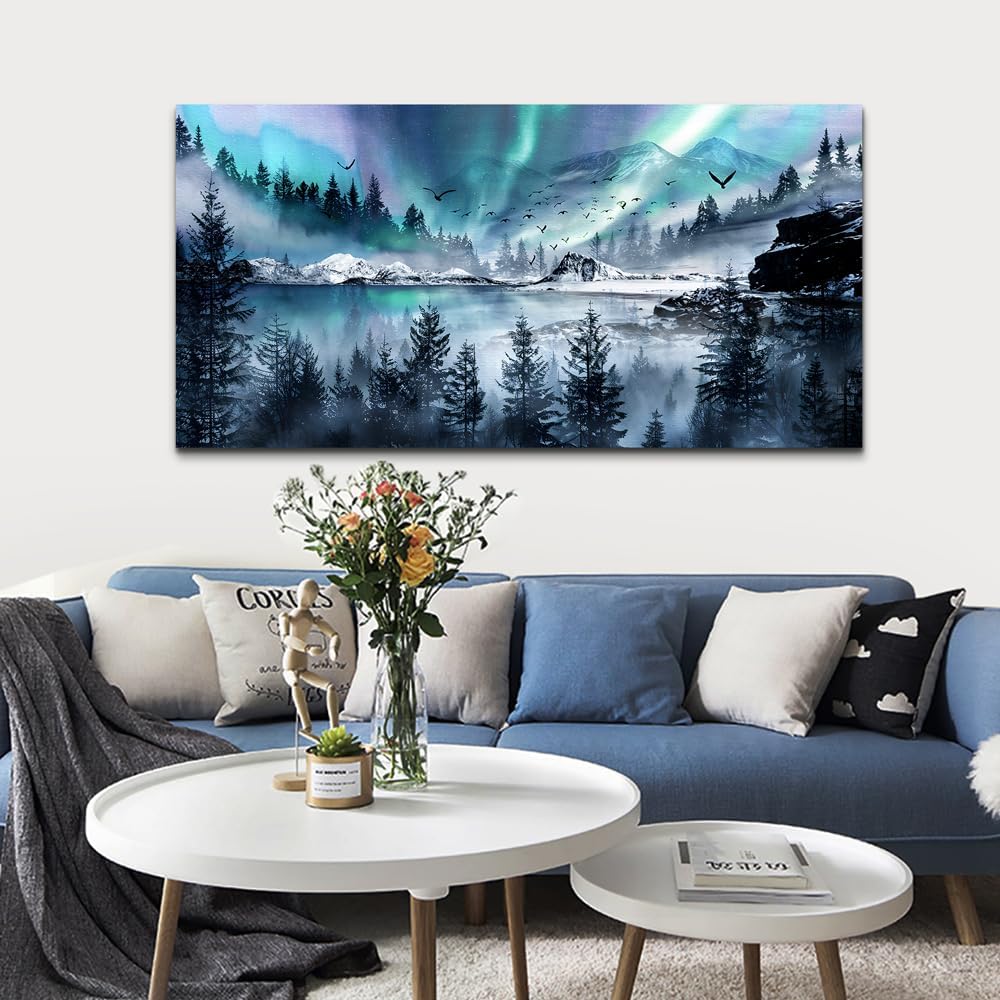 hyidecorart Modern Canvas Wall Art For Office Large Wall Decorations For Living Room Stretched And