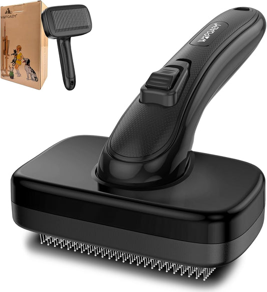 Dog Brush for Shedding & Grooming Small Medium Large Dogs & Cats - Remove Loose Fur, Knot