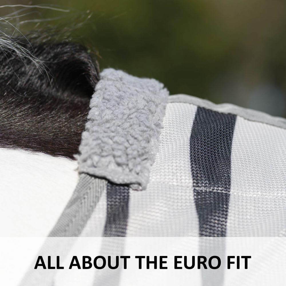 Schneiders Soft Interlock Mesh II Zebra Horse Fly Sheets | Striking Zebra Pattern for Fly