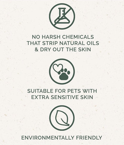 Chagrin Valley Soap & Salve Organic Natural Dog & Pet Shampoo – Unscented & Moisturizing for Dogs