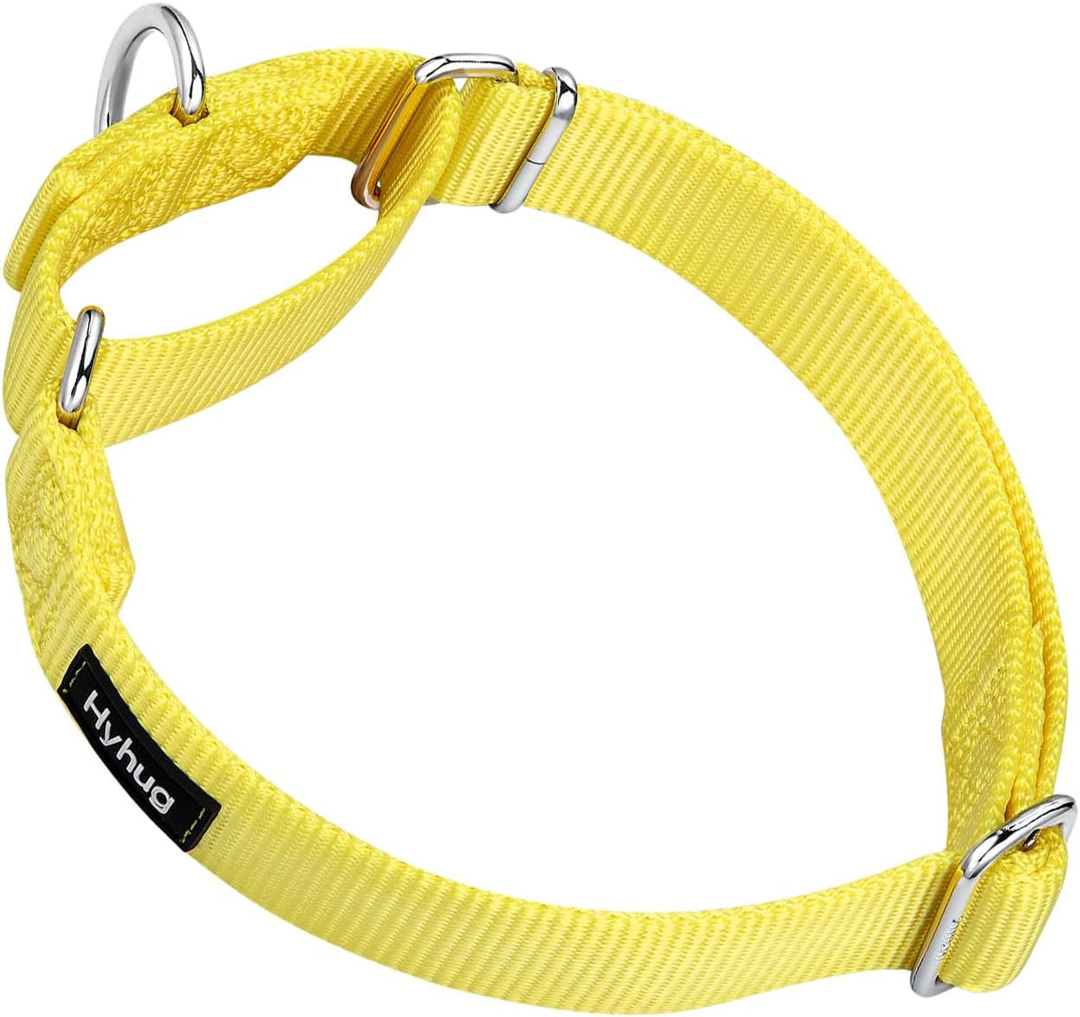 Hyhug Pets Premium Upgraded Heavy Duty Nylon Anti-Escape Pup Martingale Collar for Boy and Girl