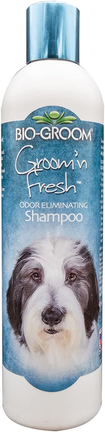 Bio-Groom Groom'n Fresh Dog Shampoo – Odor Eliminating, Dog Bathing Supplies, Puppy Wash, Cat & Dog