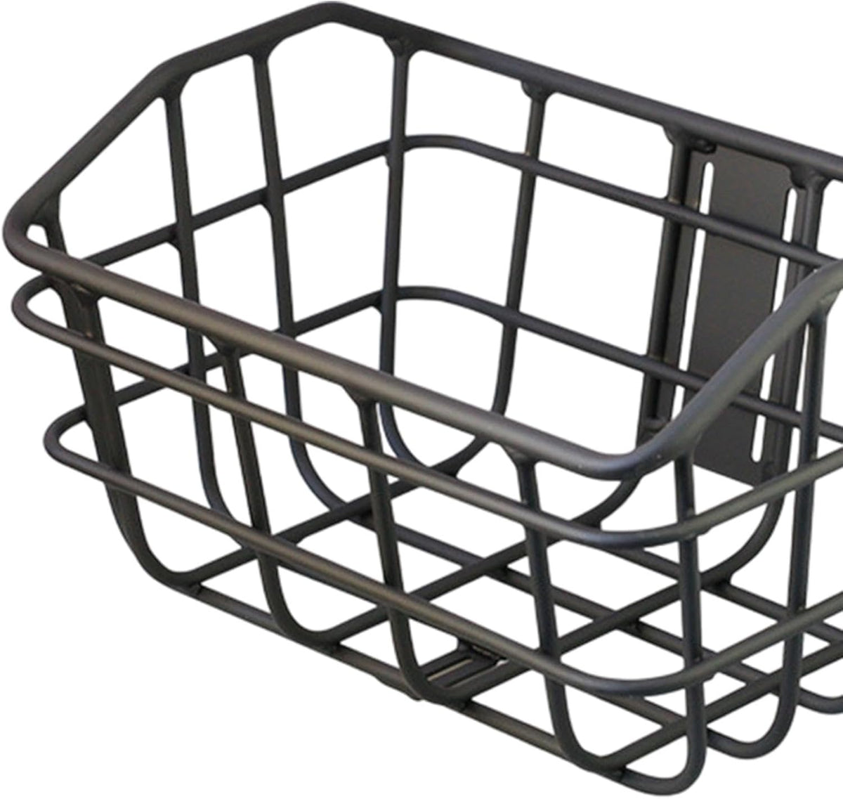 Basket Black Front Sturdy Construction Aluminum Alloy Large Capacity Accessories Cargo Container