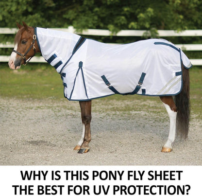 Schneiders Soft Interlock Mesh II Horse Fly Sheets | Superior UV & Insect Protection | Versatile