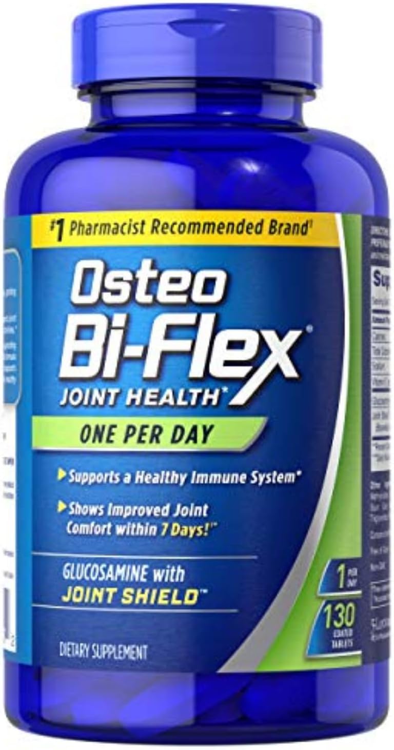 Osteo Bi-Flex Glucosamine with Vitamin D, One Per Day By Osteo Bi-flex, Joint Health,130 Coated