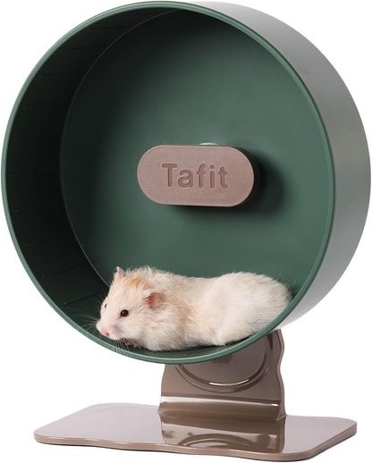 Quiet Hamster Wheel 10.2 Inch Dual-Bearings Silent Small Animals Running Exercise Wheel Height