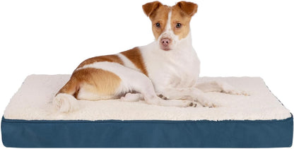Best Pet Supplies Cute Dog Crate Mat Flat Bed with Waterproof Exterior, Thick Orthopedic Egg Foam