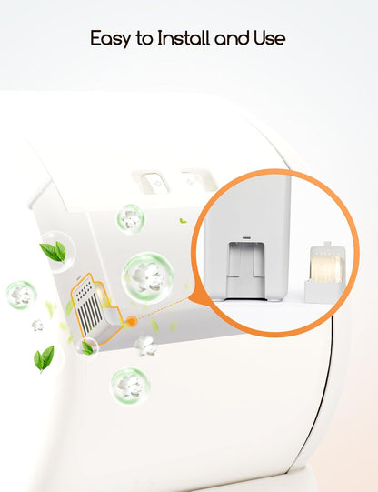 MeoWant Pet Odor Eliminator, Automatic Cat Litter Box Odor Deodorant Gel Only Suitable for MW-SC01