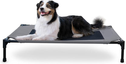 K&H Pet Products Outdoor Elevated Dog Cot, Breathable Cooling Elevated Cot Hammock Pet Bed for