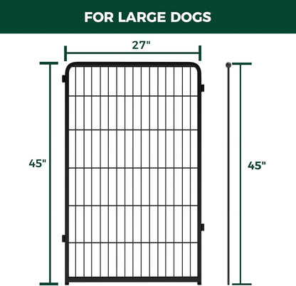 FXW Homeplus Unleashed Indoor Dog Playpen - Stress-Free and Safe Play, Heavy Duty 45 Inch 4 Wire