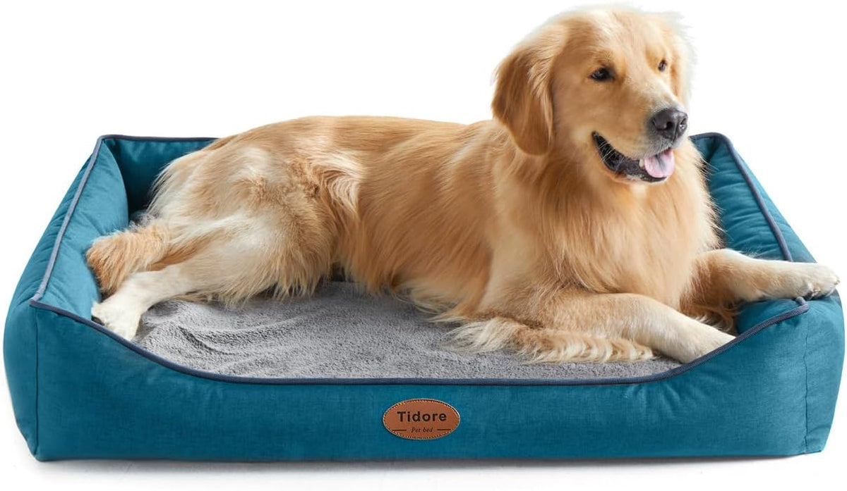 Orthopedic Dog Beds for Medium Dogs, Durable Egg Crate Foam Sofa Dog Bed wit Washable Removable