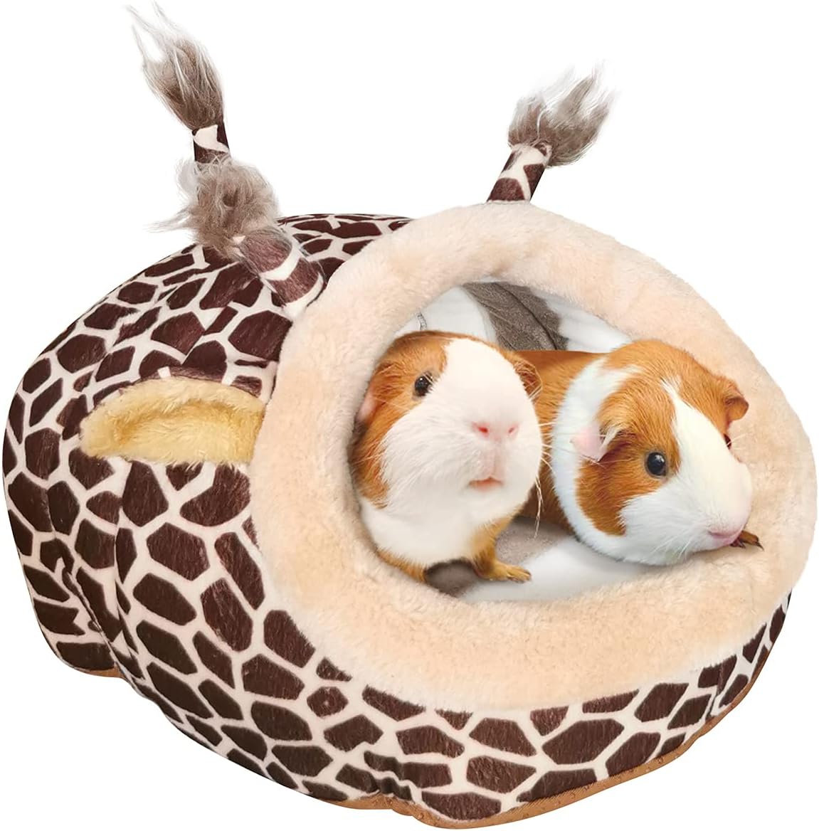 LEFTSTARER Guinea Pig Rat Bed and Hideout for Ferret Hedgehog Sleep and Hide, Hamster Small Pet