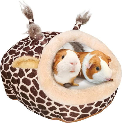 LEFTSTARER Guinea Pig Rat Bed and Hideout for Ferret Hedgehog Sleep and Hide, Hamster Small Pet