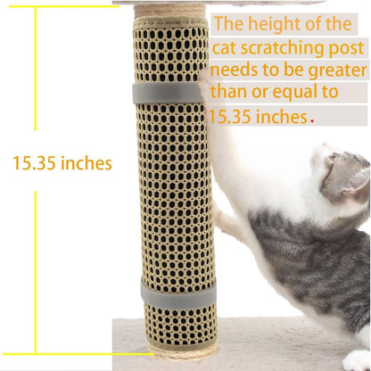 Cat Nail File Scratcher Wrapped Around Cat Scratching Post, 14.81x11.12 Inches, Cat Scratch Pad