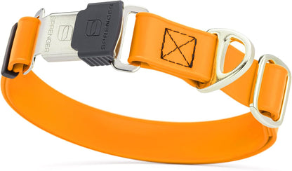 Dogline Biothane Waterproof Dog Collar with Herm Sprenger Black Stainless Steel Quick Release