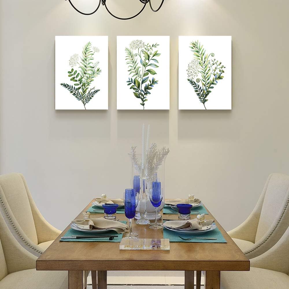 3 Pieces Framed Wall Art for Living Room Bathroom Wall Decorations Kitchen Wall decor Canvas Print