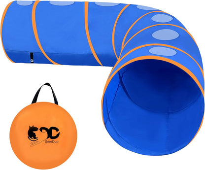 Dog Agility Tunnel with Ventilated mesh, Dog Agility Equipment, Dog Agility Training with Carry Bag